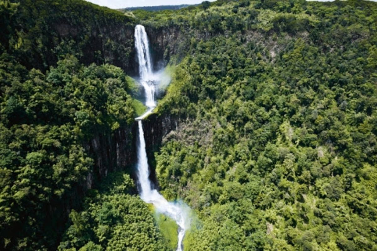 Sparwild- Waterfalls in Aberdare National Park Kenya safari nature